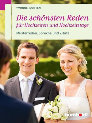 cover image of Die schönsten Reden für Hochzeiten und Hochzeitstage